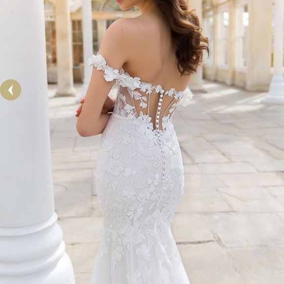 ENZOANI Summer 2023 Bridal Gown size 2 - Picture 2 of 10